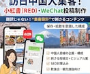 訪日中国人向けSNSコンテンツを作成します 小紅書（RED）・WeChat向けに“集客設計”で投稿を制作 イメージ1