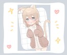 可愛い等身イラスト安価で作成します ふわっとした可愛い絵柄が得意です イメージ4