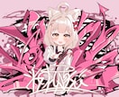女性キャラ×グラフィティのイラスト描きます サムネ･ジャケット等に映える、キャラ×グラフィティの1枚 イメージ2
