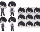 ミニキャラ制作いたします 可愛いデフォルメお描きします。配信活動/グッズ等に！ イメージ3
