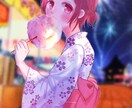 夢絵やCP絵SNS等アイコン用イラストなど描きます キラキラかわいいからシュッとかっこいいまでなんでも描きます！ イメージ2