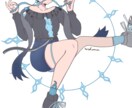 世界に一つの可愛い女の子の立ち絵描きます 柔らかい線であなただけのオリジナルキャラクターを！ イメージ5