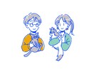 シンプルな線画イラストを作成します アイコンやパワポ資料、Webサイトに最適 イメージ1