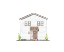 手描きで住宅・店舗などの外観図を描き起こします Webや紙媒体、記念品として可愛らしい外観を手描きします イメージ3
