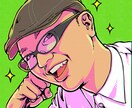 可愛い過ぎないコミックタッチで似顔絵描きます ★SNSアイコンや、PR用素材、プレゼントに大好評！ イメージ10