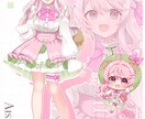 IRIAM、TRPG、動画用立ち絵など描きます 推したくなる魅力を込めた立ち絵を制作します イメージ4