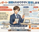 レポート・課題をわかりやすく論理的に整理します 内容はあるのにまとまらないを解決し評価されやすい形に整えます イメージ1