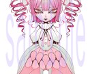 ピンクツインドリルの女の子キャラ販売します 様々な創作活動で使えるキャラクターイラスト イメージ1