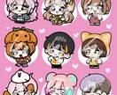 2頭身のデフォルト化したみにキャラを作成できます みに2頭身イラスト！デフォルトならよもけろにおまかせ！ イメージ1