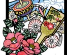 印象に残る切り絵イラストお描きします 絵本，御朱印帳，ポスターにひと味違う切り絵でパッと目立つ イメージ4