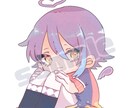 SNSのアイコンイラスト描きます 可愛くてふんわりした絵柄をお求めの方はぜひ！ イメージ5