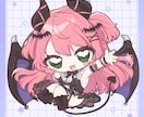 可愛いデフォルメイラスト描きます 大きなハイライトがとってもかわいい イメージ3