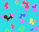 配信者さんの背景など。可愛いパターン描きます 配信中の背景やグッズなどにご利用ください♪ イメージ4