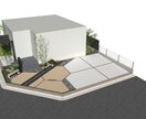 実績の為に10名限定！外構図面を格安で作成致します プロ作成！敷地200㎡以内外構平面・立面・パース・表紙作成！ イメージ8