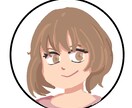 線画無し！オリジナルアイコンイラスト描きます 輪郭線のない、モコモコしたポップなイラスト イメージ4