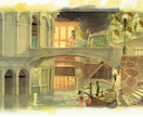 A4サイズ/素朴なアナログ水彩イラスト描きます 額装・現物発送も。現役画家の作者が丁寧に描きます イメージ2