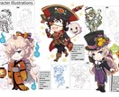 ゲーム向けSDキャラ・デフォルメ制作します イメージに添えるかわいいSDキャラ・デフォルメ制作対応可能 イメージ2