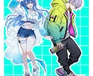 TRPG/Live2D 立ち絵お描きします 理想のイラストに仕上げてみせます！ イメージ6