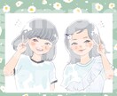 やさしいタッチのイラストお描きします やわらかく、あえてむらがあるように色を塗ります。 イメージ3