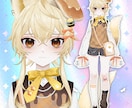 キャラクターデザイン・立ち絵制作致します 商用利用可！Vtuber立ち絵・IRIAM・TRPGなど イメージ5