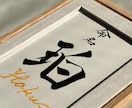 出産記念＊願いを飾る「命名書」作成いたします 【A4/ハガキサイズ】手書きだからこそ想いを一筆一筆に込めて イメージ3