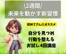 2週間で未来を動かす、新習慣をお届けします 変化を楽しむ❗️自分を見つめ、行動を整えるお試し4回講座 イメージ1