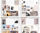 初心者でも安心❂プロフィールブックが簡単に作れます 12パターンの完成済み！写真と文字を替えるだけでプロ級の一冊 イメージ5