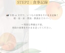 モニター募集！管理栄養士が1週間の食事添削します 1週間の食事を丁寧に分析＆改善提案します イメージ5