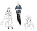 頂いたお写真からシンプルな線画イラストお描きします 全身・着色オプション無料＆最短2～3日のスピード納品◎ イメージ9