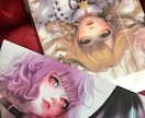 世界に1枚だけの一枚絵の作成をします 【YouTube用イラスト、似顔絵、挿絵やCDジャケ等に！】 イメージ3