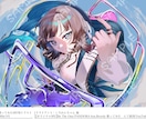 キラキラで最高に綺麗なキャラクターイラスト描きます 商用利用OK！印象に残る高クオリティイラスト制作します イメージ3