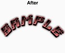 ロゴ・画像の文字変更/切り抜き/高画質化しますます スマホの写真・スクショOK|最短当日でキレイに仕上げます イメージ8