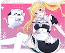 等身キャラ・ちびキャラ・漫画・ロゴまで制作します 等身から背景アイコンまでなんでも描きます イメージ1