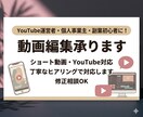 YouTube動画編集承ります 丁寧に寄り添い一緒に動画を作ります！ イメージ1