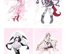 立ち絵を制作します TRPG等多用途・衣装デザイン可 イメージ1