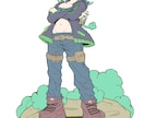 線画強め、見やすく可愛いイラストを制作致します 美術大学卒業生が見栄えするイラスト制作致します！ イメージ3