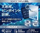 スポット！プロSNSコンサルがXの改善提案します 「なぜ」を「根拠」へ変える。SNSコンサルが論理的にXを解剖 イメージ1