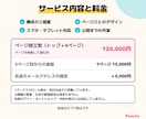 ページ独立型ホームページ・Webサイトを作ります トップ＋4ページ。メニューや料金をページごとに紹介 イメージ2