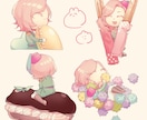 イラストオーダー受け付けます お客様の要望に合わせたイラストを丁寧に制作します！ イメージ10