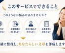 自己PR・志望動機を丁寧に作成します あなたの強みや想いを言葉にします イメージ2