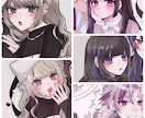 かわいい夢絵・アイコンなどを作成します かわいい雰囲気や、青年・少女が得意です！ イメージ1