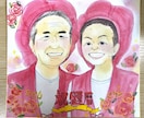 似顔絵のプレゼントに　手書きで可愛い似顔絵描きます 誕生日、お祝い事にいかがでしょうか イメージ2