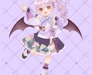 SDキャラ（ミニキャラ）イラスト制作します SNSや配信で使えるイラスト制作 イメージ2