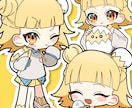 ミニキャラのイラスト制作します 商用利用OK！動画・グッズ・アイコン等を制作いたします！ イメージ1