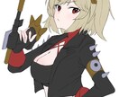 漫画アニメ調のポップな立ち絵を描きます 有名ゲームキャラクターデザイン経験VTuber イメージ3