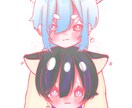 ふんわり可愛いオリジナルイラストお描きします ＊色んな用途に使いやすいアイコンなどを丁寧にお描きします イメージ4