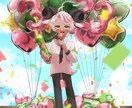商用利用可！様々なご用途で使える一枚絵作成します 誕生日/記念日/MV/待機画面などに！何でもご相談ください！ イメージ4