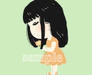 かわいいミニイラストお描きします 名刺やSNSアイコン、メッセージ用などにいかがでしょうか？ イメージ10
