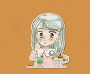 3名限定価格★90年代少女漫画風アイコン描きます あの日夢中になった物語のヒロインに。キラキラした瞳を描きます イメージ2
