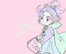 追加料金無/似顔絵オリキャラ!デフォルメで描きます シンプル可愛い!パキッと色できめキャラ作成!ゲームスキンOK イメージ4